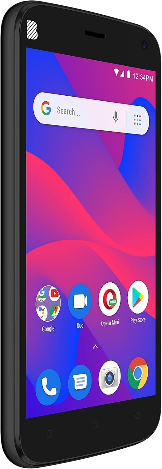 BLU J2 | 2021 | Long Lasting Battery | Unlocked | 5.0” Display | 32GB | 5MP Camera | US Warranty | Black