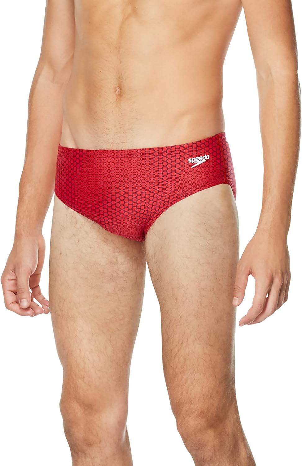 Speedo Men's Swimsuit Brief ProLT Printed Team Colors