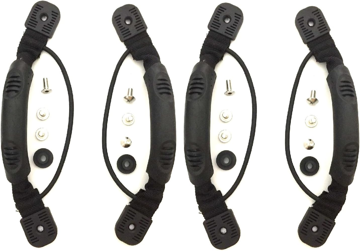 4 Pcs Black Kayak Canoe Boat Side Mount Carry Handles/Paddle Park Kayak Handles Hardwares