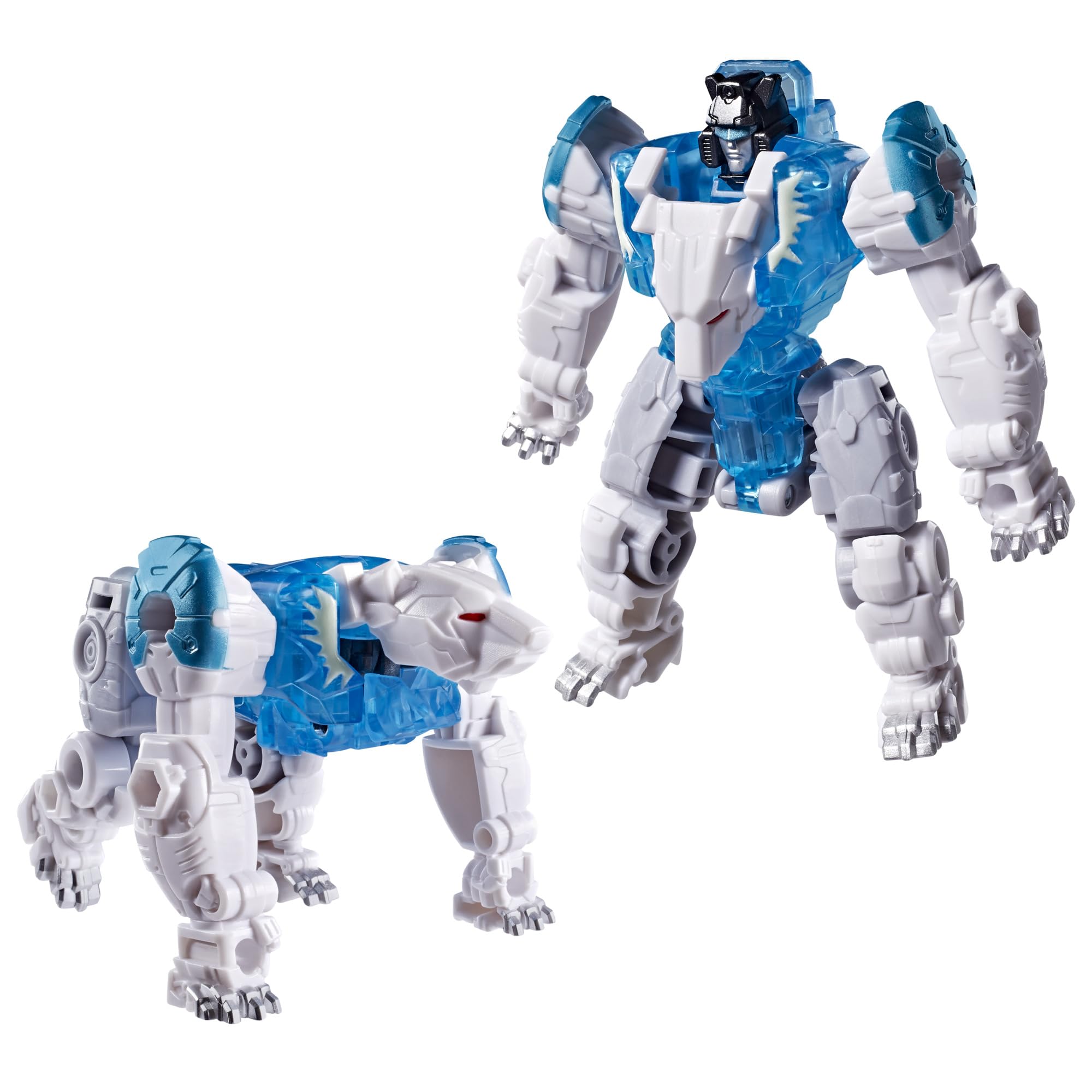 Transformers CYBERWORLD Autobot Jazz Cyber Changers Energon Surge | 4-Inch Action Figure | Quick Change to Beast Mode | Robot Toys for Kids 6+