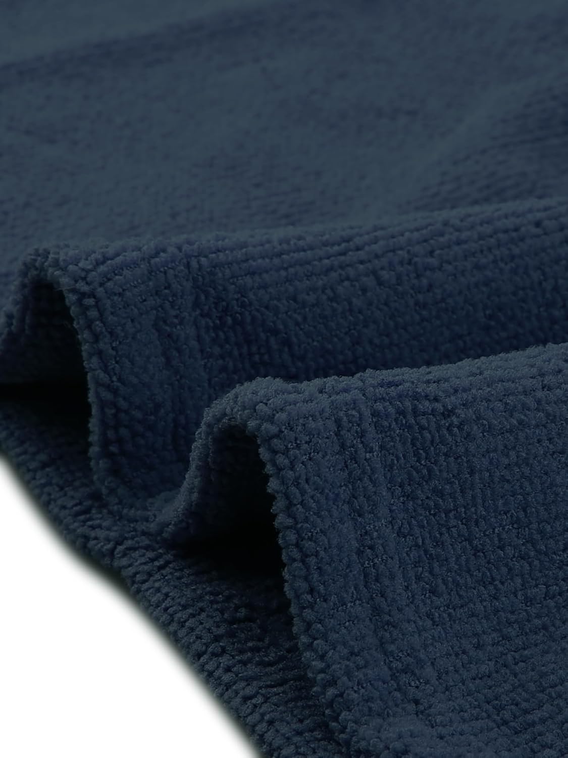 cheibear Womens Towel Dress Terry Wrap Bathrobe Spa Towelling Robe with Strap for Gym Shower Bath