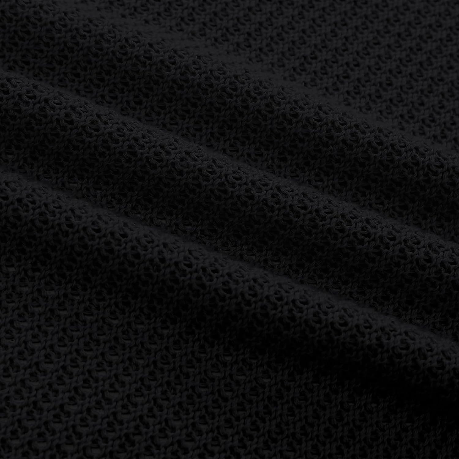 Women's Plus Size Cardigan Hollow Out Open Knit Sweater Ladies Front Tie Shrug, L-4XL - Image 6