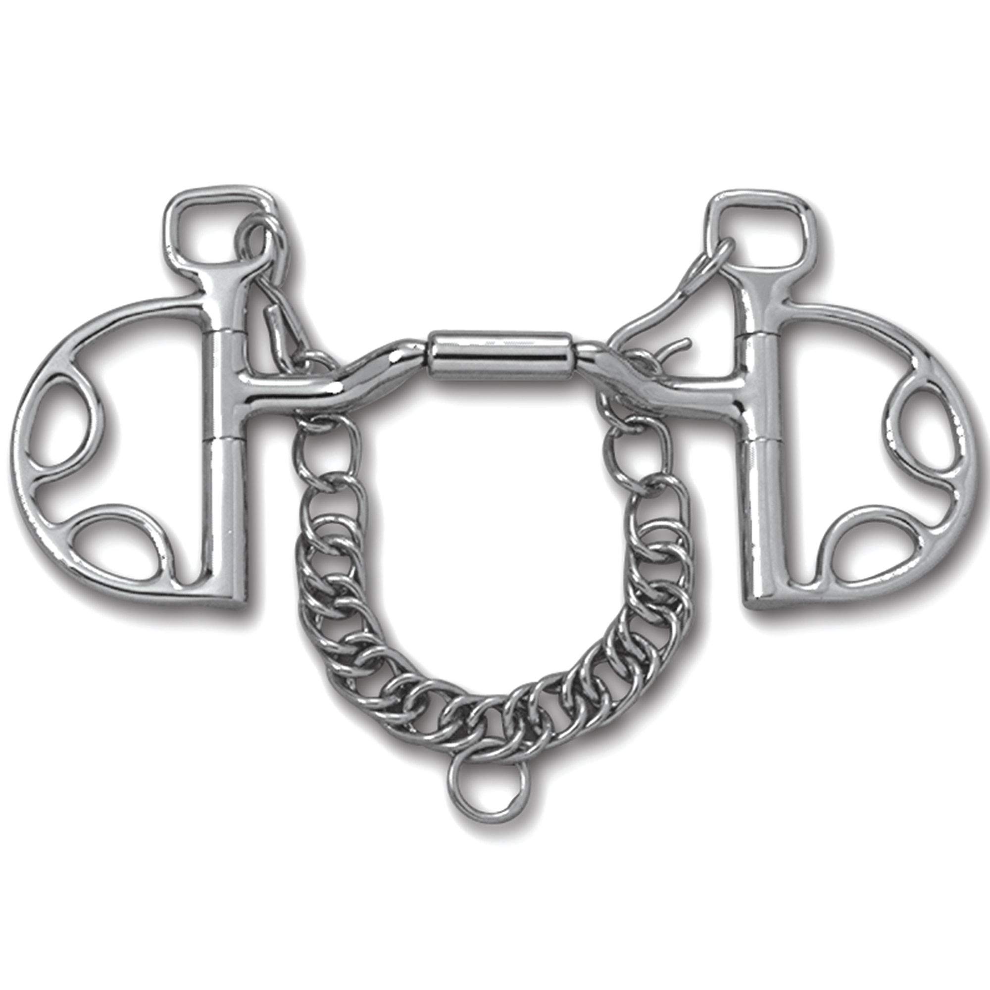 Aime Imports Westen SS Twisted Wire Sliding Short Gag Bit