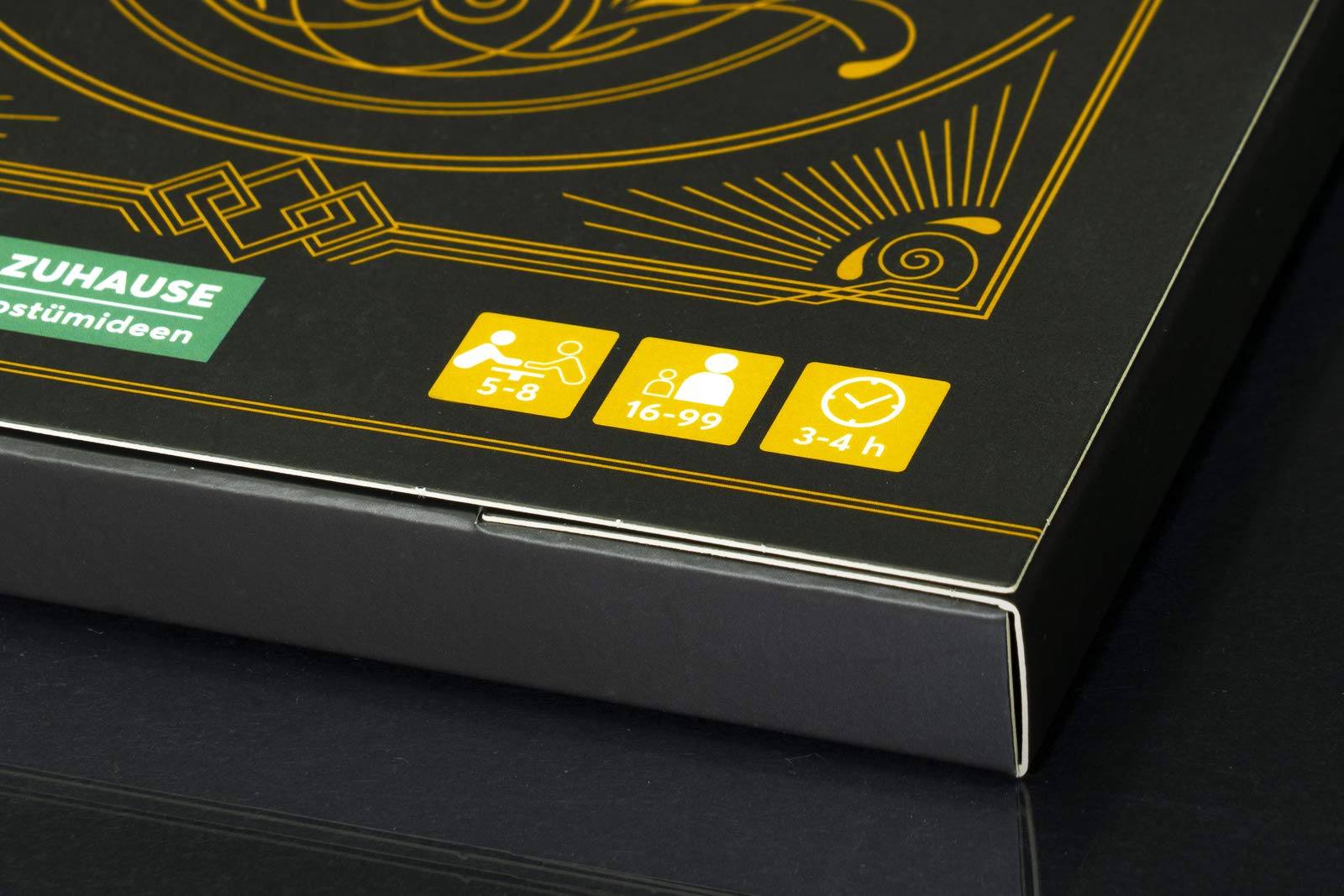 Krimi al dente – Goldene 20er – Swing mir den Jazz vom Tod: Das Krimi-Dinner für 5–8 Spieler inkl. Namensschildern, Rollenheften, Ereignissen, Rezepten sowie Deko- und Kostümtipps.