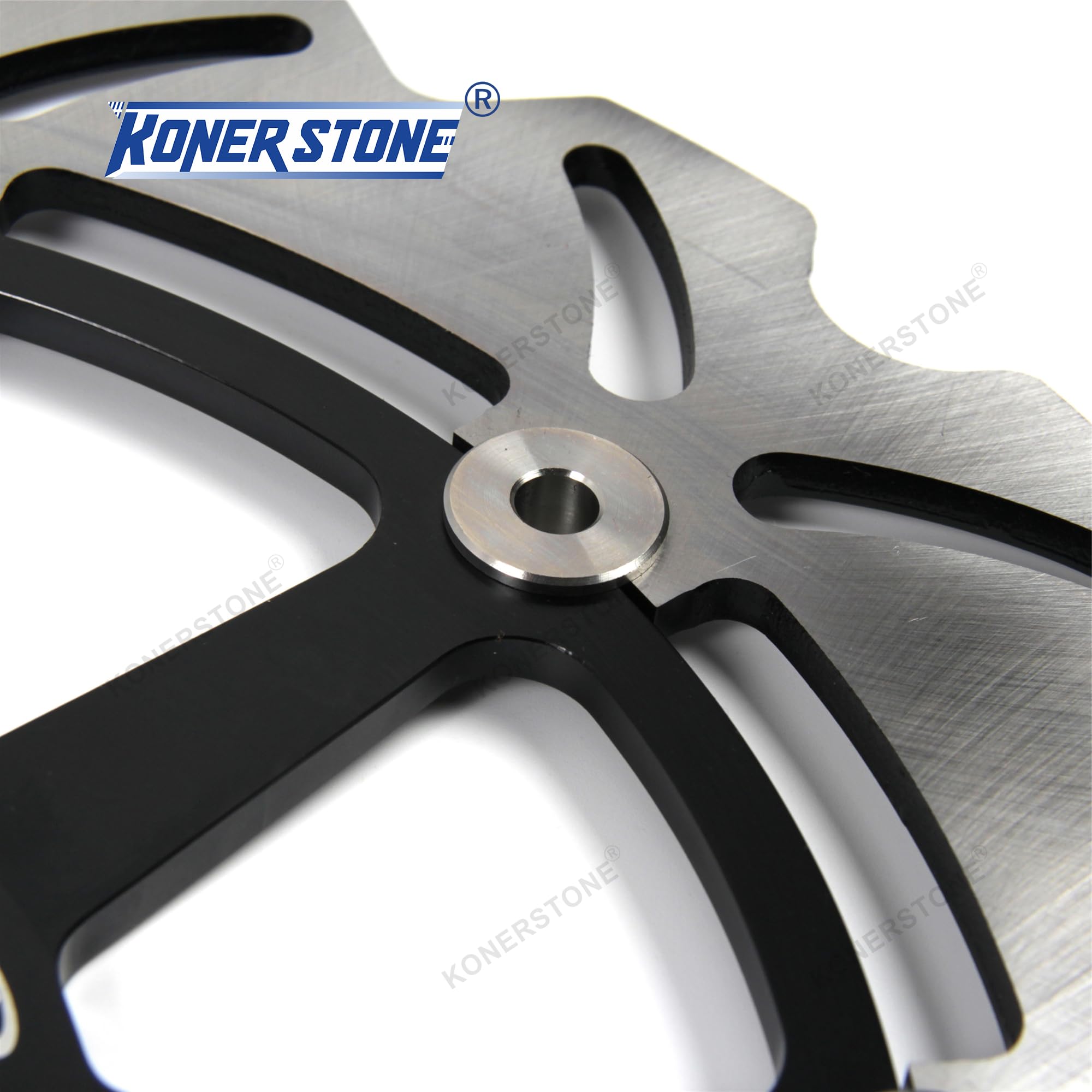 Vorderradbremsscheiben für Aprilia RS125 REPLICA 1992-1997/TUONO 125 2003-2007/PEGASO FACTORY 650 2007-2009/PEGASO STRADA 650 2005-2009 Motorradzubehör Schwarz
