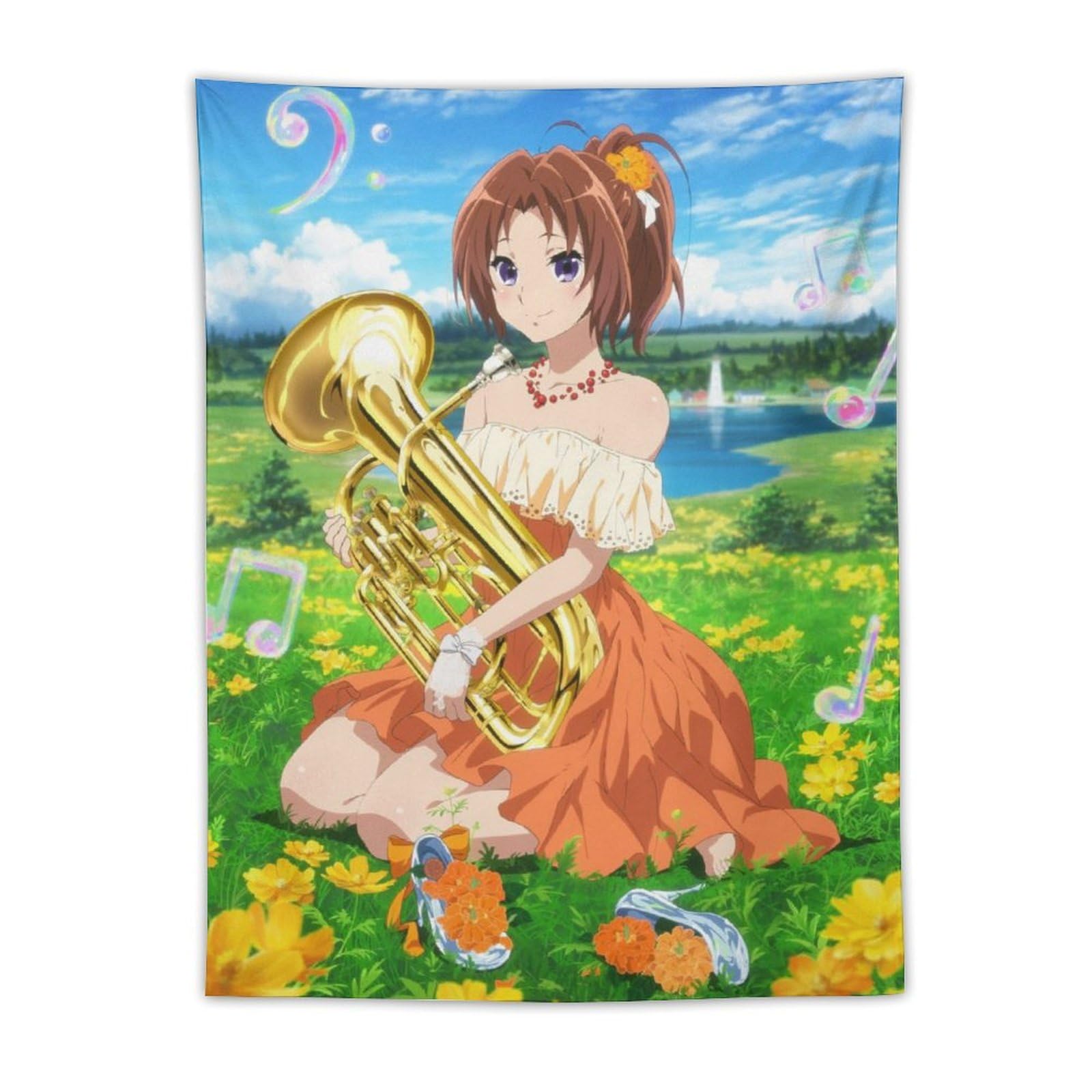 Amazon.co.jp: タペストリー 壁掛け 響け！ユーフォニアム おうまえ