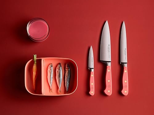 Vista 35 de WÜSTHOF Juego de cuchillos de chef de 3 piezas Classic Purple Yam Púrpura (Purple Yam)