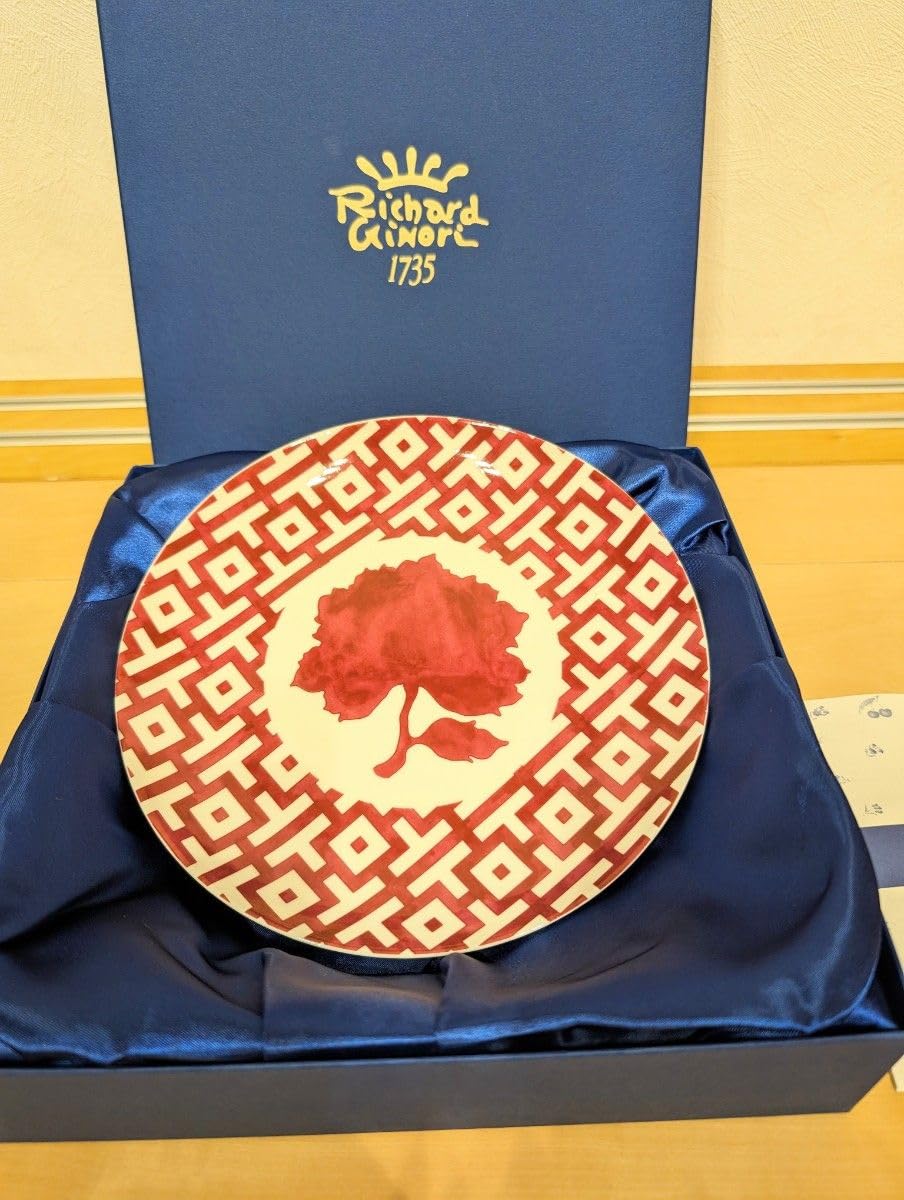 Amazon.co.jp: リチャードジノリ マルコポーロ レッド プレート 21cm