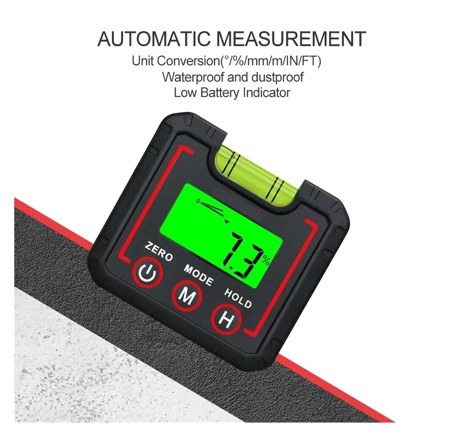 Digital Goniometer with LCD Backlight