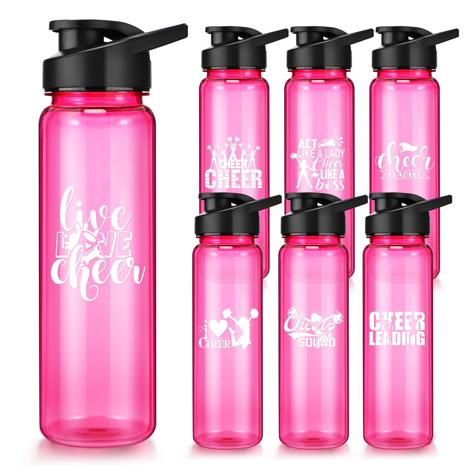 Amazon.com: Inbagi 7 Pcs Cheerleader Gifts Bulk Cheer Water