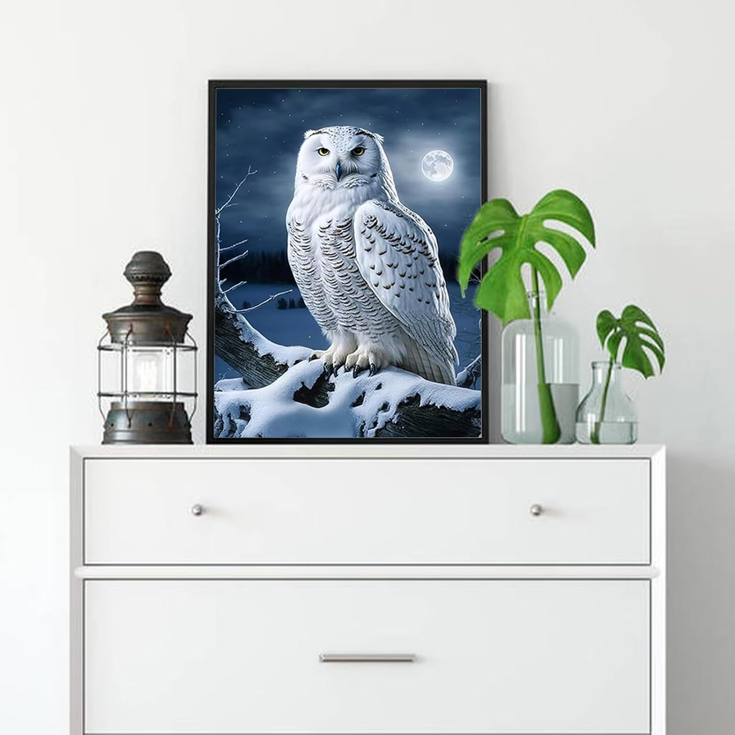 TLTZC Diamond Painting Kits for Adult - Cat in a Woman's Arms Diamond Art, Full Round Gemstone Embroidery Diamond Handmade Kit, for Room Decor Wall Decor 20X24 Inch