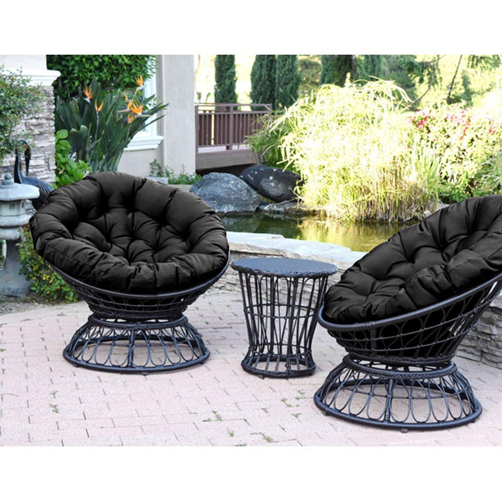 Haklein Cojín Redondo De 5/8 Cm De Grosor Para Interiores Y Exteriores, Cojín De Espuma