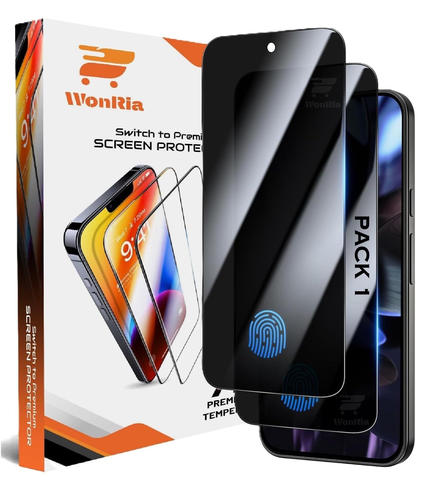 Pixel 9A/10A Privacy Screen Guard - Anti-Spy Protection -8