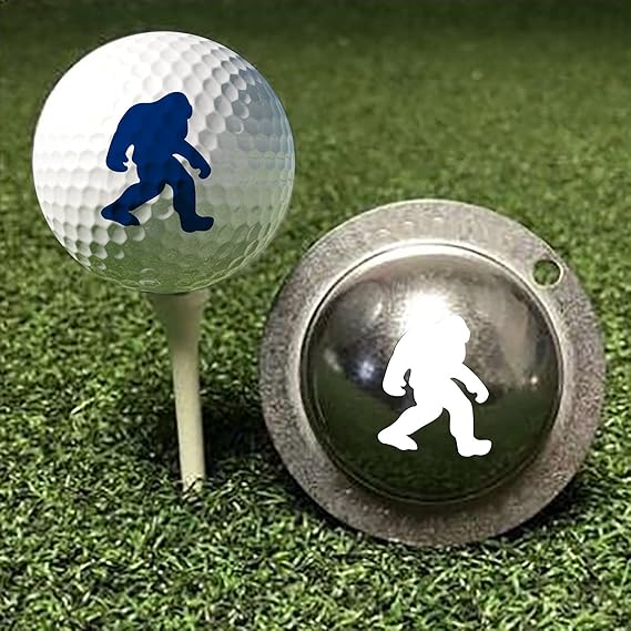 Review AITSAON Golf Ball Custom Marker Alignment Tool Models, Stainless Steel Golf Ball Marker Painting Mould Golf Ball Mould (1PC, M)