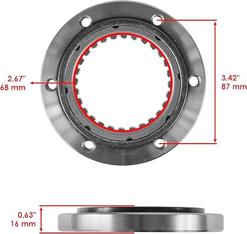 Miniatura 2 de Caltric Compatible con embrague de arranque unidireccional Sprag Arctic Cat Alterra 570 / EPS/XT 2019