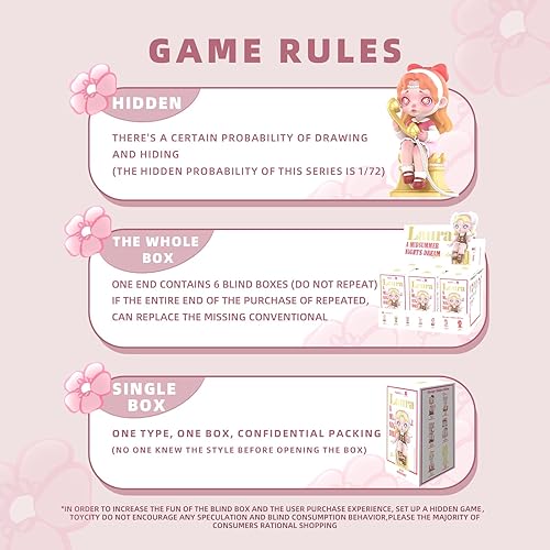 Miniatura 5 de 6 cajas ciegas de la serie Midsummer Night Dream Series, bonita caja ciega de acción, juguetes coleccionables populares, regalo para cumpleaños,