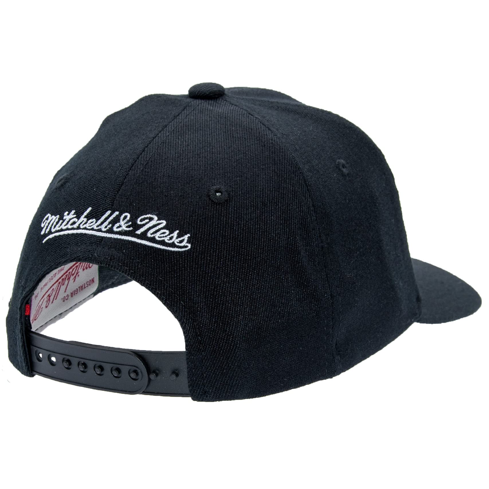 Mitchell & Ness NBA Blk & Wht Logo Classic Red - New York Knicks, Black