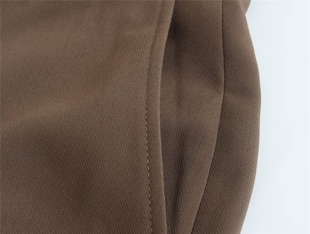 Traje de mujer para otoño e invierno con cremallera, pantalones largos básicos para exteriores, Chaqueta., S