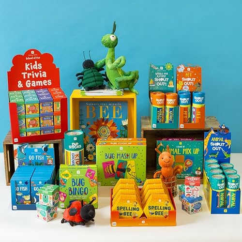 Miniatura 5 de Talking Tables Divertido juego familiar de puré de insectos para niños, diseños inspirados en insectos, mezcla y combina bichos, desafío de