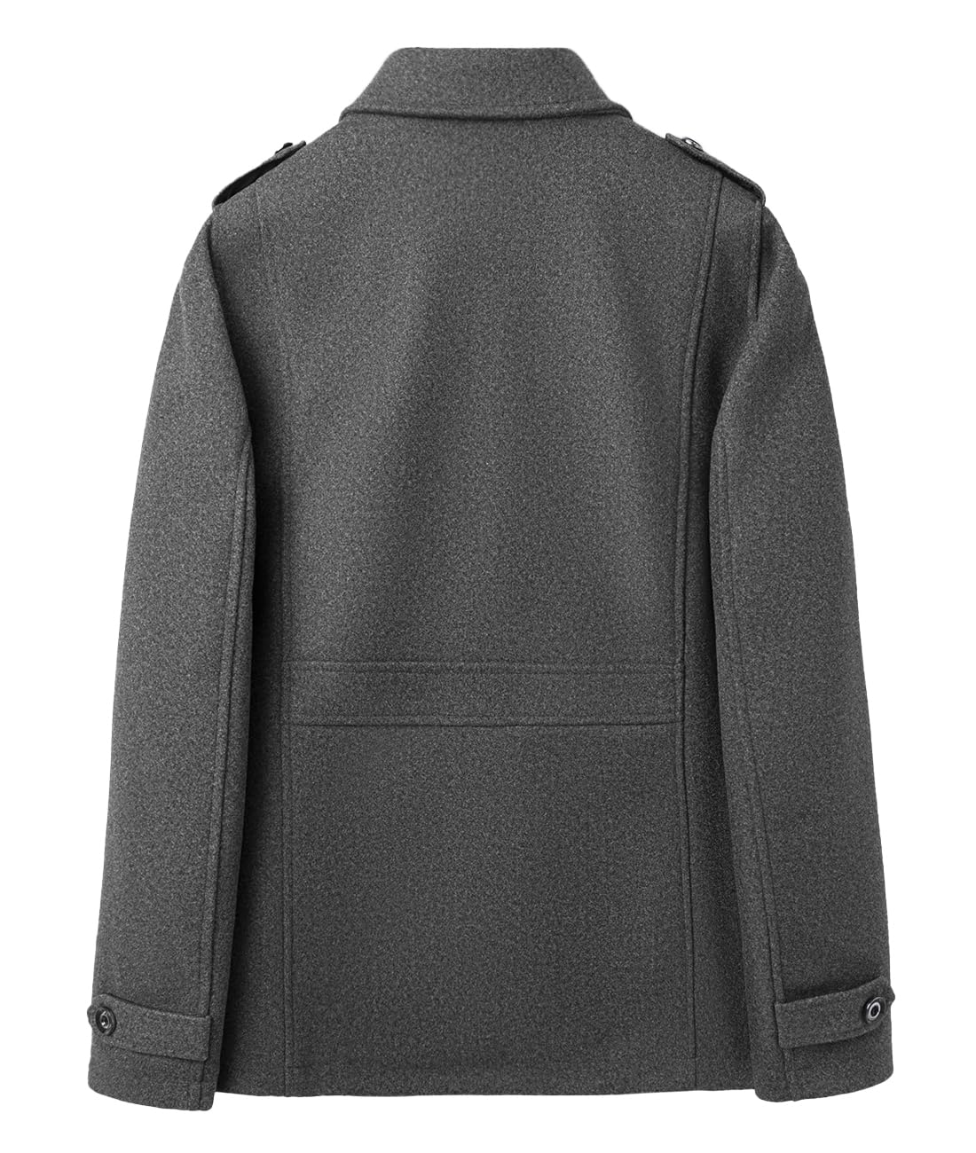 Cappotto da Uomo in Lana Corto Trench Cappotti Giacche Elegante Trincea Cappotto Invernale Business Calda Invernale Coat in Caldo Imbottito Foderato