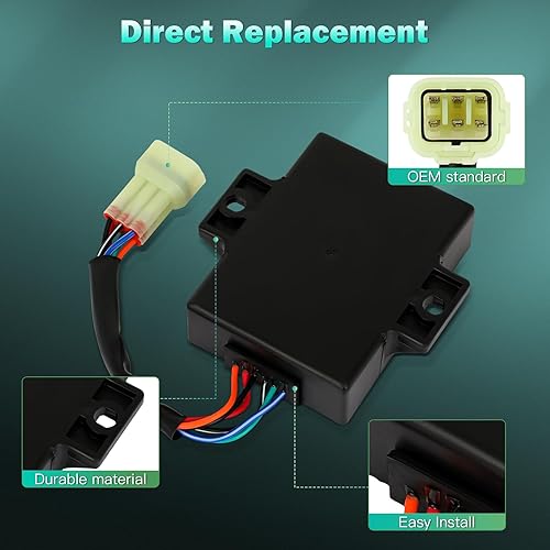 Miniatura 2 de SCITOO Bobina de ignición del módulo de la caja de CDI para XY500 ATV UTV CDI 500CC XINGYUE 500 Ecu Rev Box 6-Pin