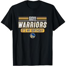 NBA Birthday Go Golden State Warriors Logo T-Shirt