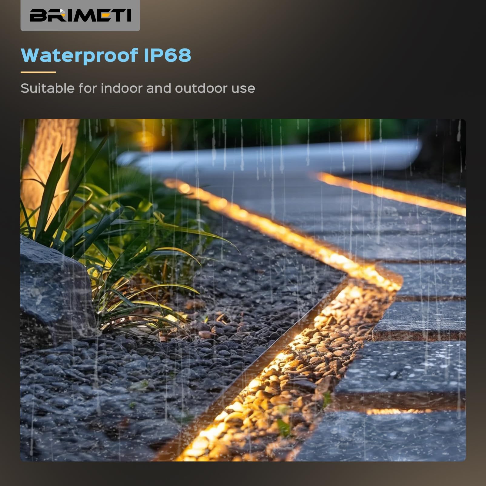 COB Tira luz LED 24V Autoadhesivo 10M Exterior Impermeable IP68 Blanco Caldo 3000K Silicona 320LED/M Cortable Ancho 10mm, para Dormitorio Bar Fiestas Decoración(Sin Fuente de Alimentación)