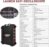 Vista 2 de LAUNCH X-431 Oscilloscope O2-2 Scopebox Analizador 4 Channels Digital Scopebox Tester USB Port