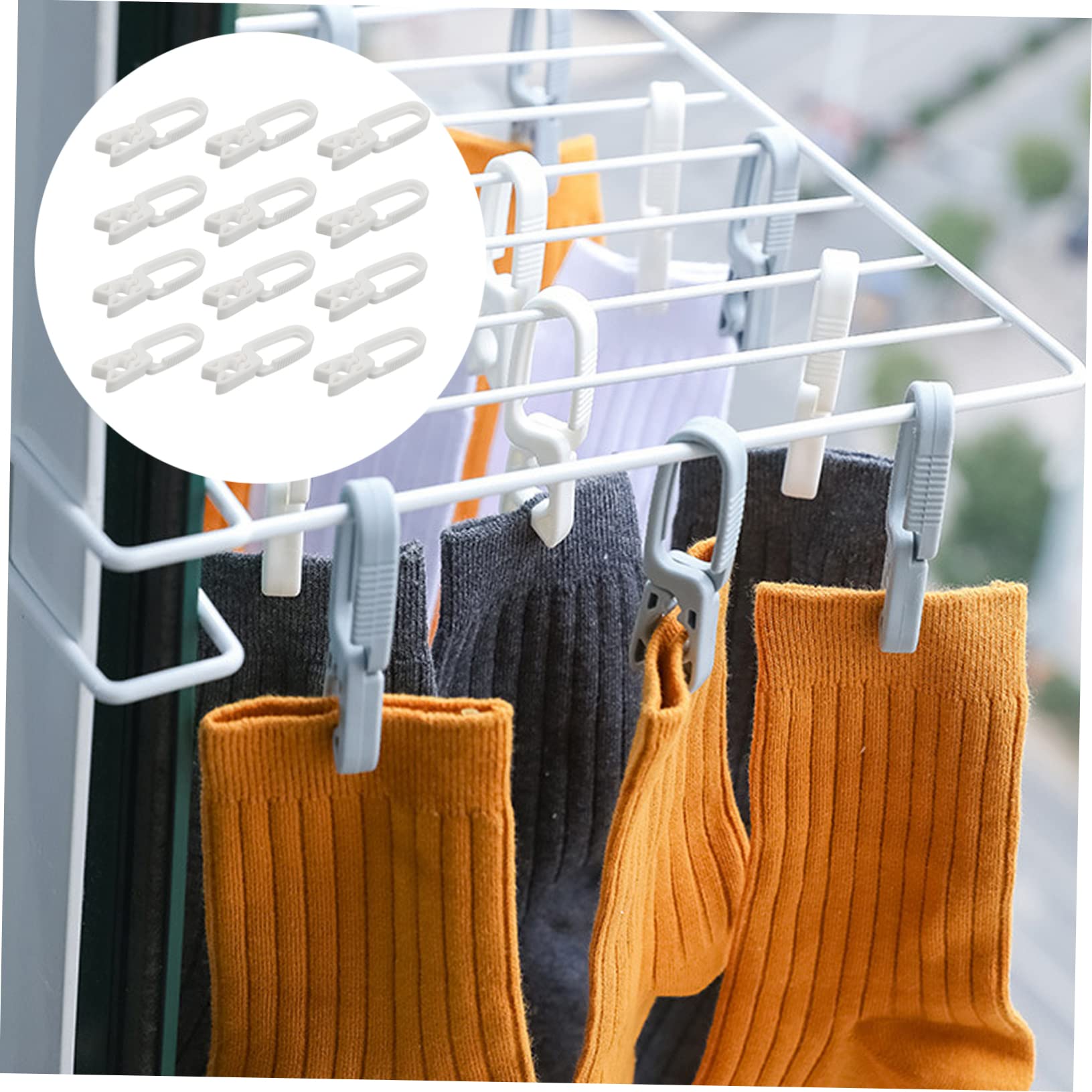 Utm Mollette Giganti per Bucato Antivento con Presa Super Strong 20 Pz | Filgi Store