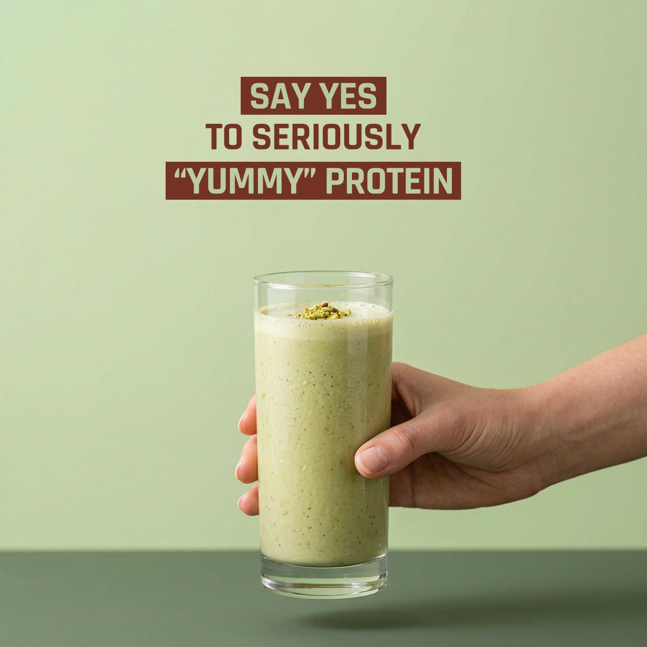 Naturaltein YES Protein 1kg | Fermented Yeast Vegan Protein Powder |Pista Kulfi Flavour| 25 g Protein | No Added Sugar | Naturally Sweetened | Digestive Enzymes | Heavy Metal Tested | 28 Servings — Amazon image 6