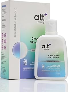 altbeauty Clean-n-Tone Skin Cleanser 100 gm | Helps with Acne | Cleanser + Toner | Supports Makeup Removal | With Rosemary... Price In India