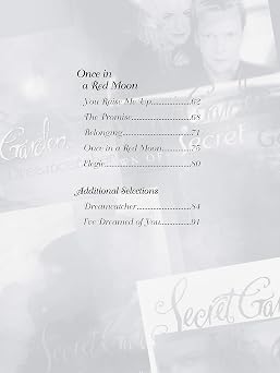 Secret Garden Collection: Piano/Vocal/Chords