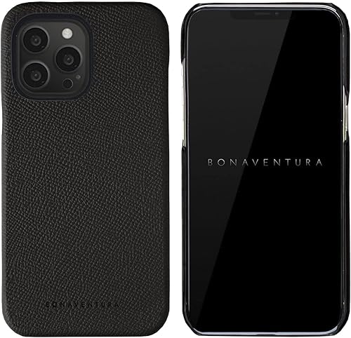 Vista 17 de BONAVENTURA Noblessa - Carcasa trasera [compatible con iPhone 12 Pro Max, Greige] BBCN12PM-GG