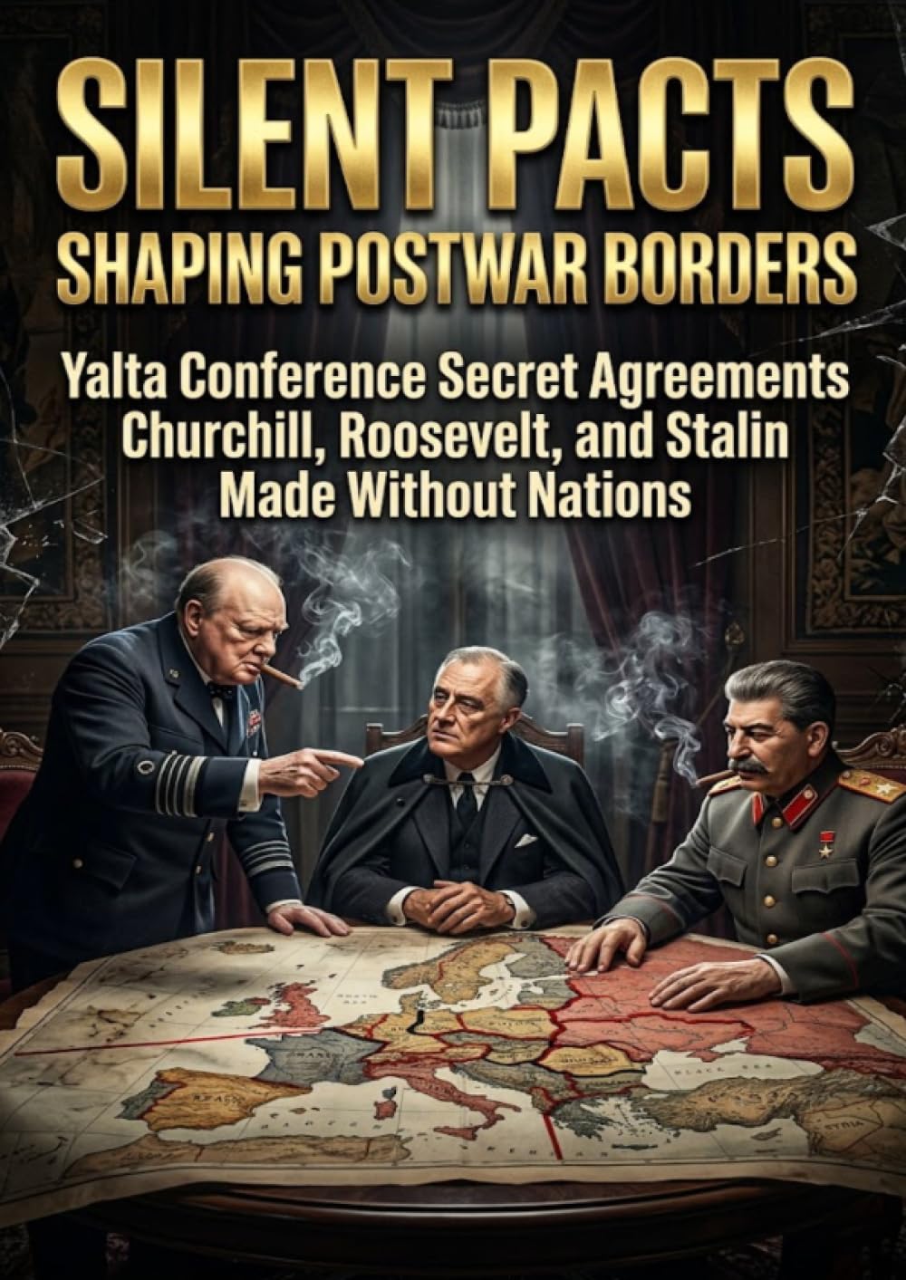 Silent Pacts Shaping Postwar Borders: Yalta Conference Secret Agreements Churchill, Roosevelt, and Stalin Made Without Nations