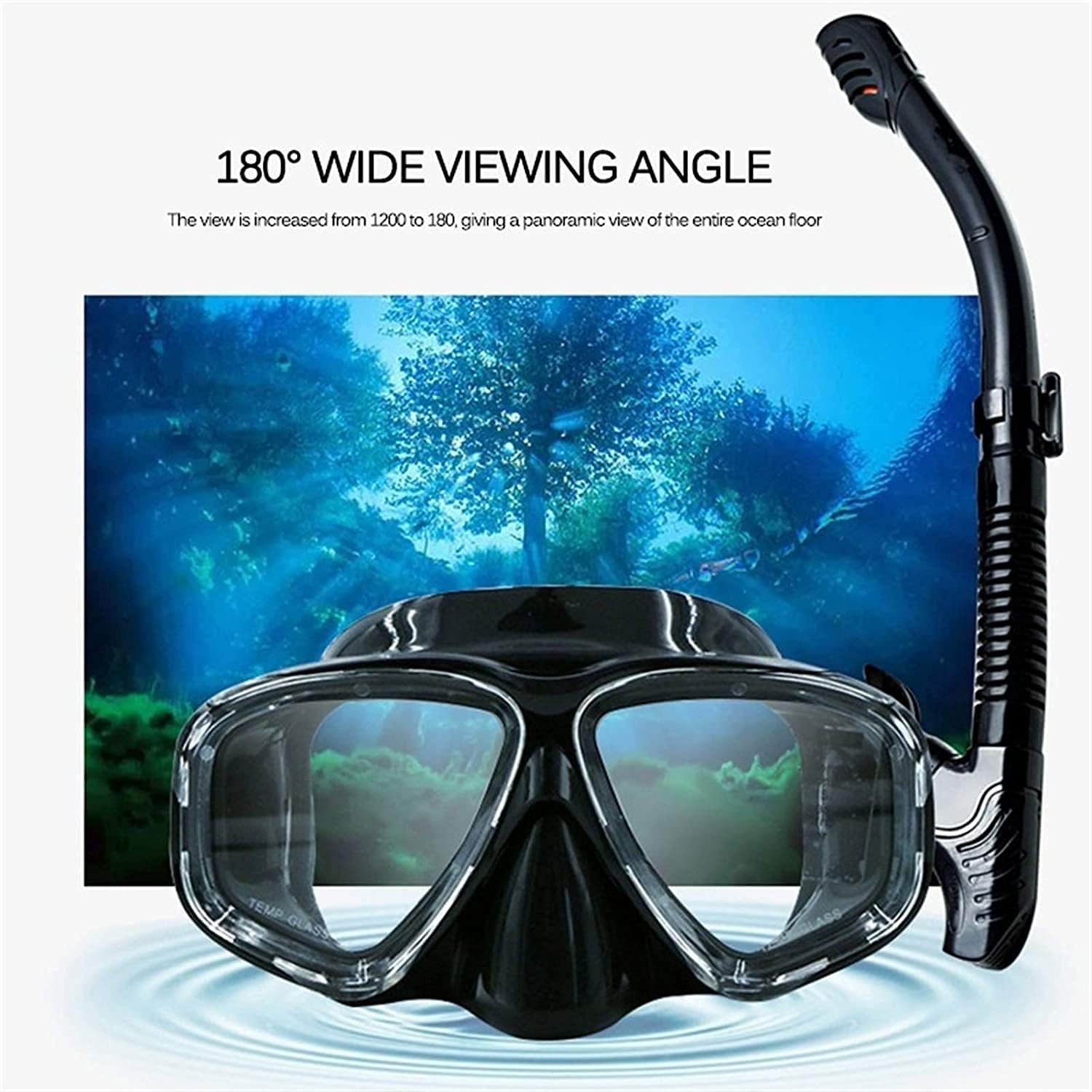 Goggles Diving Diving Professional Snorkelling Anti-Fog Glasses Set Silicone Swimming Fishing Snorkeling Equipment