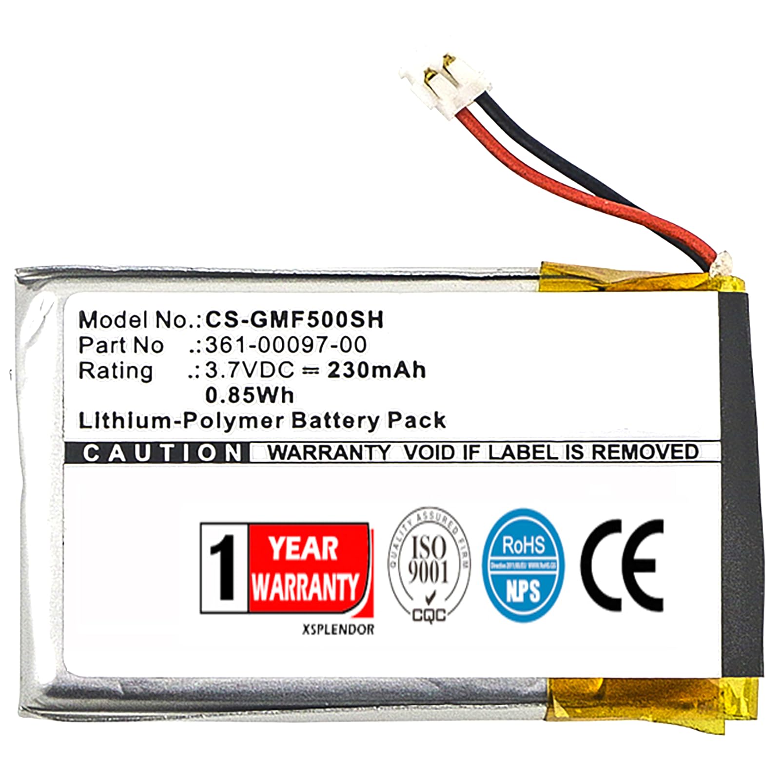 Amazon.com: XSPLENDOR Replacement Battery for Garmin Fenix 5