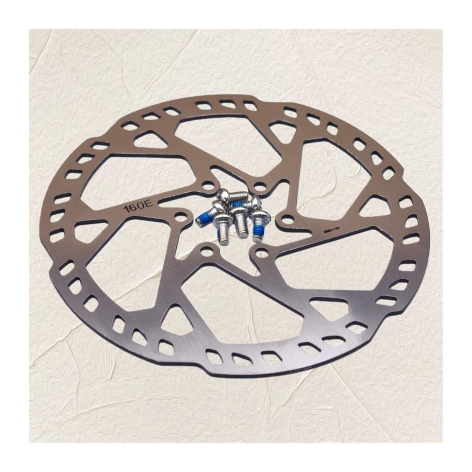 Generico Rotore Freno Bici 2.3MM, 140 160 180 203mm | 220mm, acciaio inox, centro foro 44mm, foro più vicino 22mm, 1 rotore con sei viti