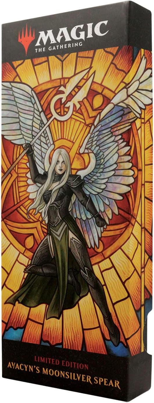 Magic: The Gathering .999 Silver Plated Avacyn's Moonsilver Spear Mini Replica image 2