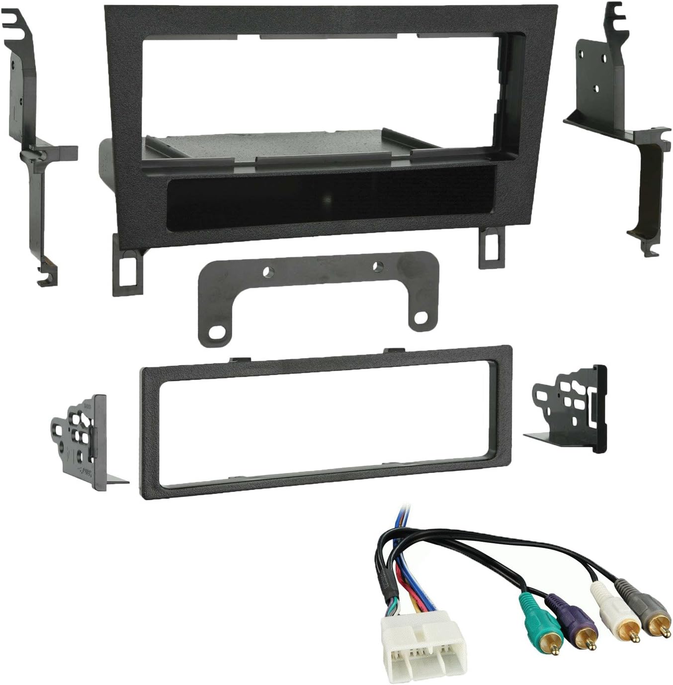 Metra 99-8156 1-DIN Dash Kit + Amp Integration Harness for 1993-1994 Lexus LS400