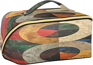 ALAZA Travel Makeup Bag, Number Eight Billiar...