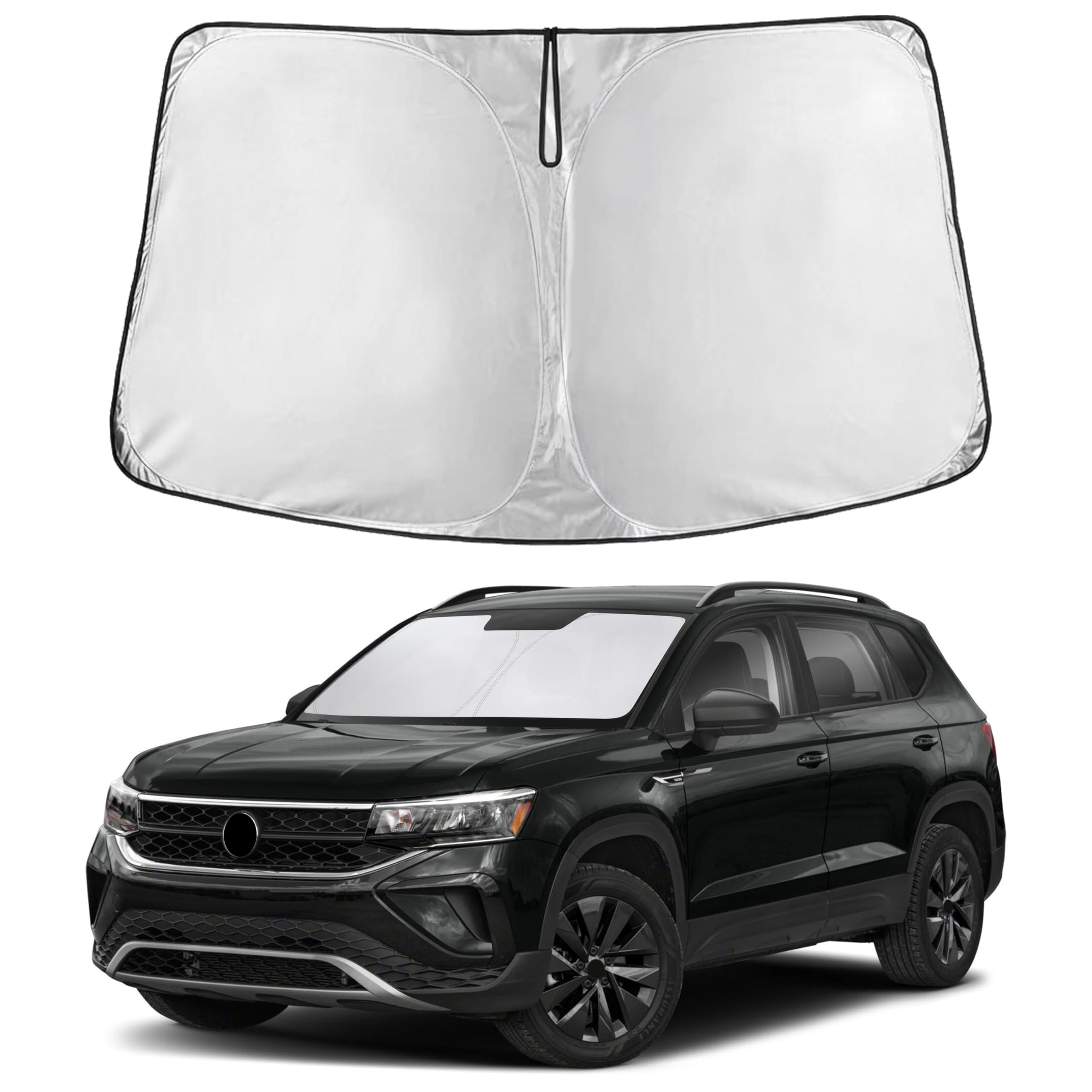 EcoNour Windshield Sunshade Compatible for Volkswagen VW Tiguan 2018-2026