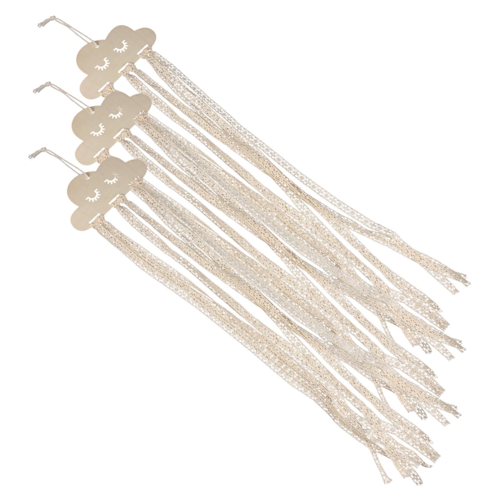 FRCOLOR 3Pcs Hair Bow Organizer Wall Hanger for Hair Clips Headbands Nursery Decor Lightweight Easy to Install Storage for Accessories