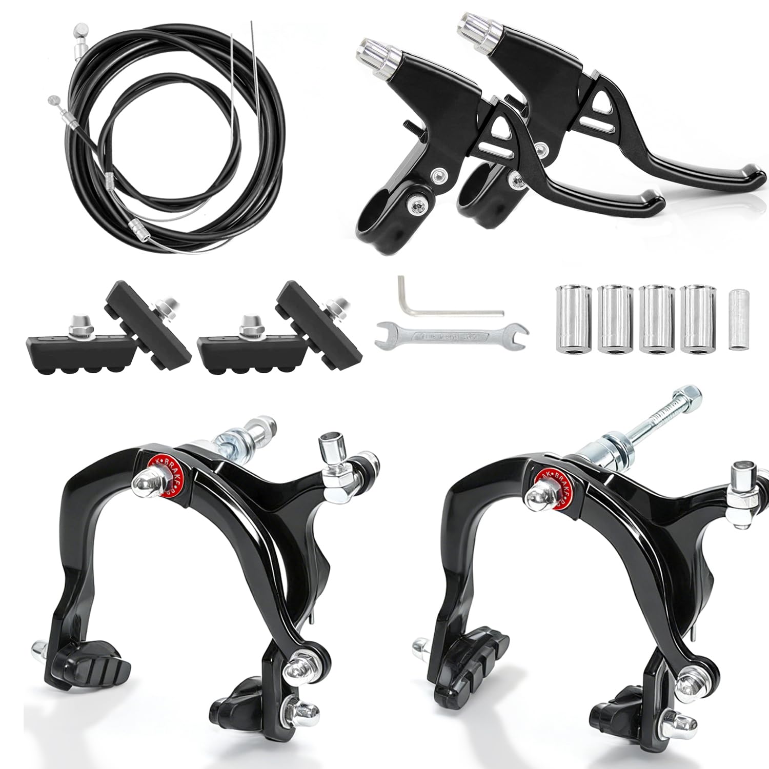 DAHON PDA093 キャリパーブレーキ　ケーブル内蔵式フレーム Amazon.co.jp: Qcdou バイクブレーキセット、フロント&リアCキャリパー