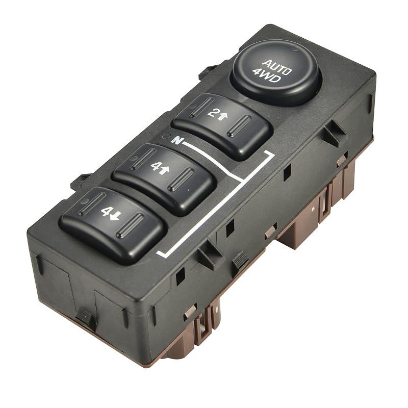 Interruptor do seletor da caixa de transferência 4x4 RLP para Chevrolet, GMC e Cadillac – 4+8 pinos