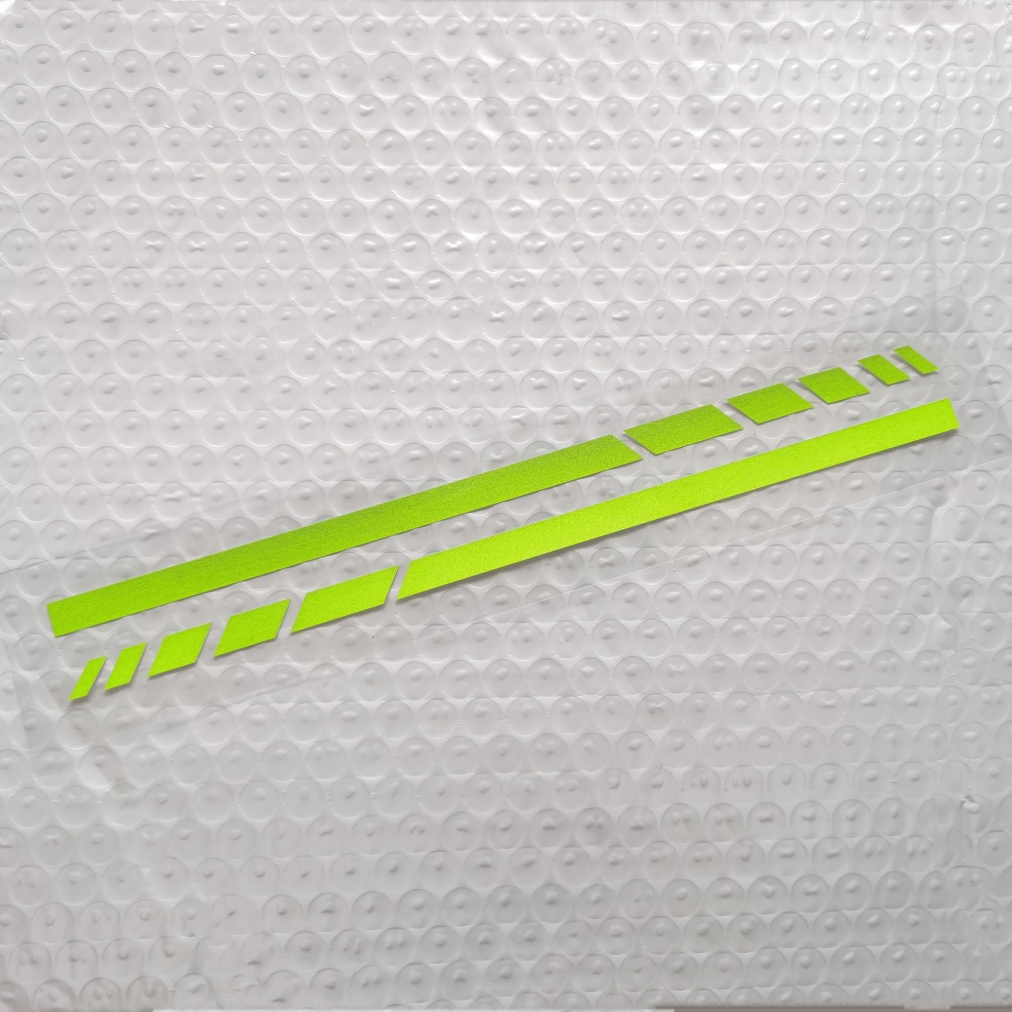 HAfgDJ Motorcycle Front F&Ender Universal Stickers Waterproof Motorbike Reflective Decal