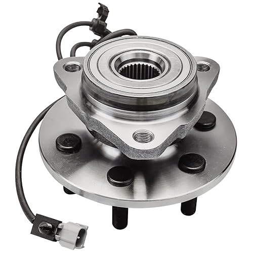 Miniatura 17 de Detroit Axle - Buje de cojinete de rueda delantera 4WD para Ford F-250 F-350 Super Duty 1999-2004, Excursion 2000-2002, Cojinete de rueda y conjunto