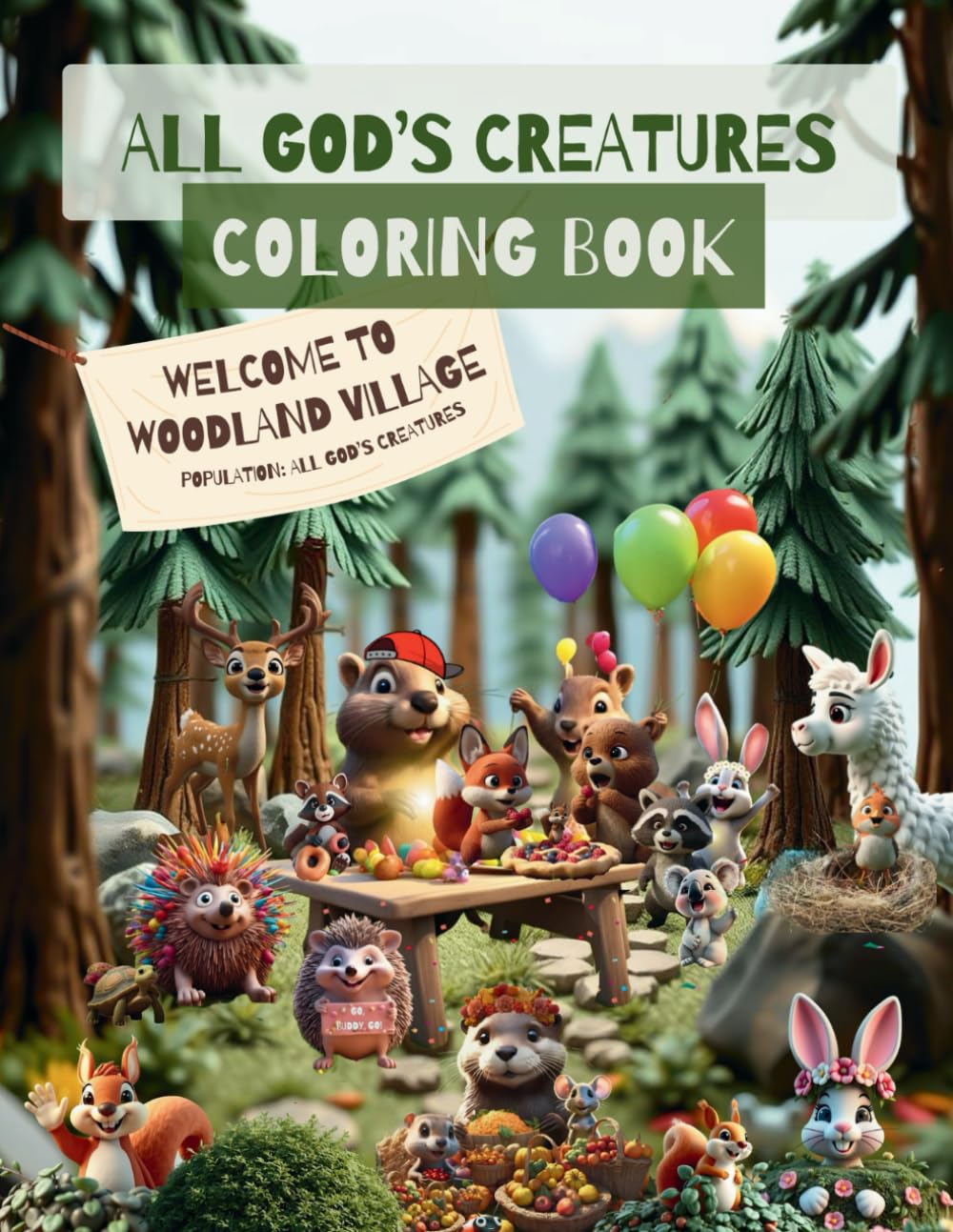 All God's Creatures Coloring Book