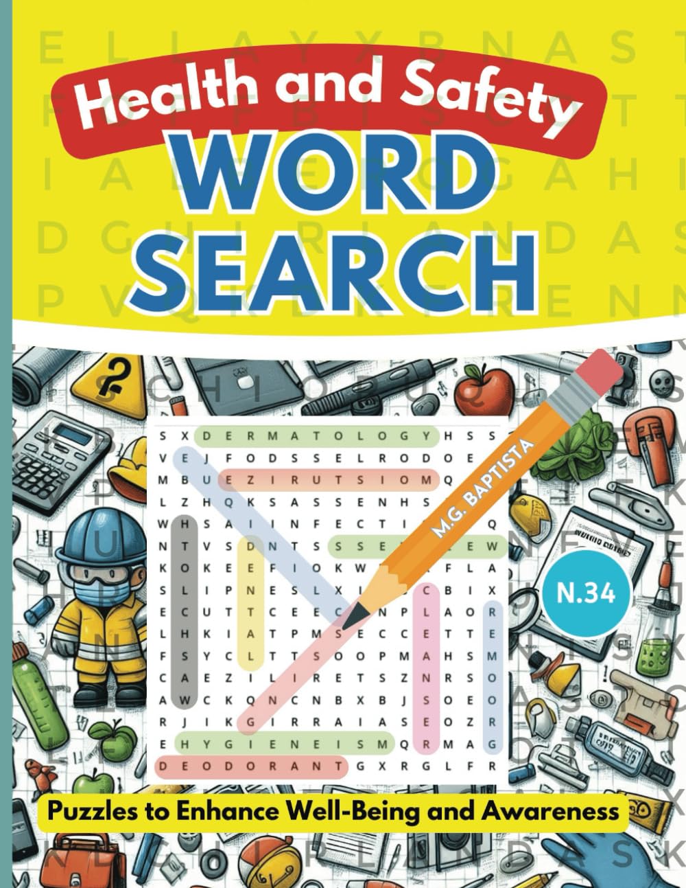 Health & Safety Word Search: Puzzles to Enhance Well-Being and Awareness