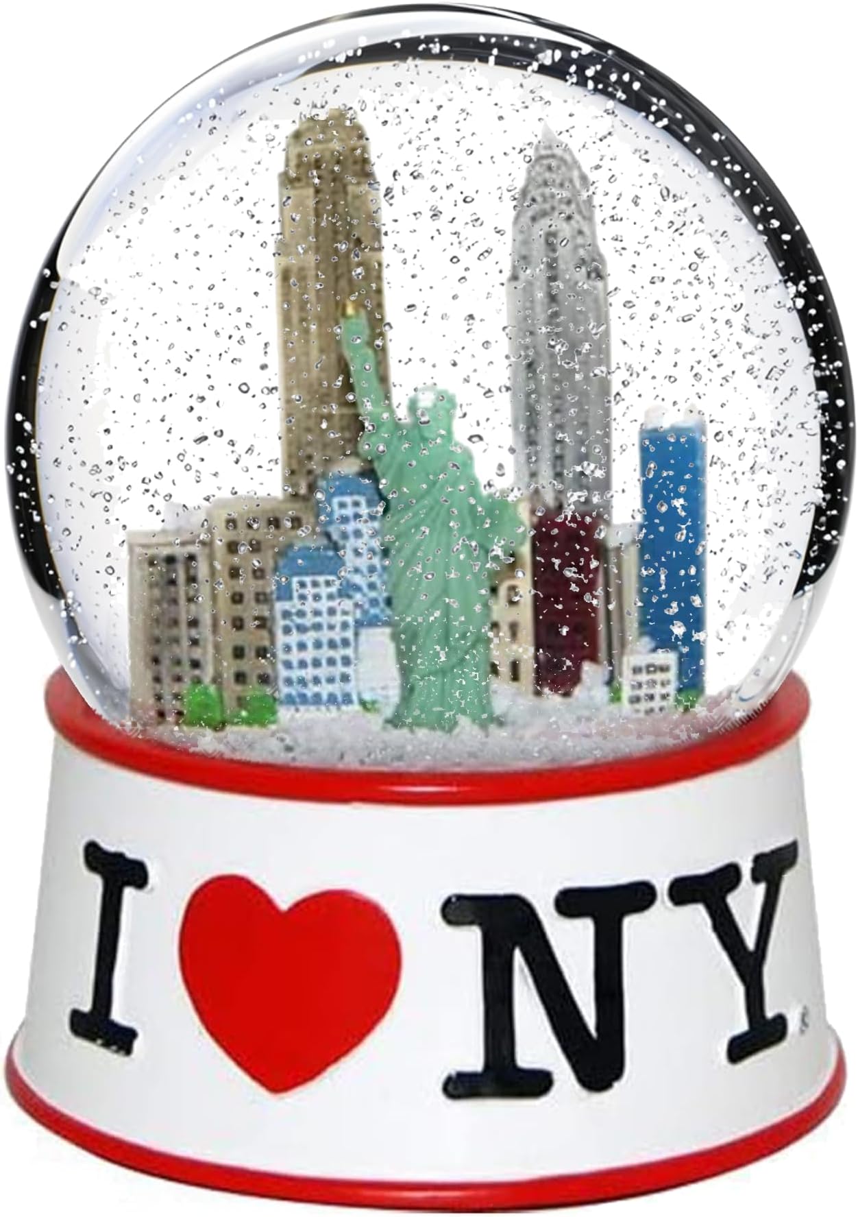Mini I Love NY Snow Globe 2.5 Inches