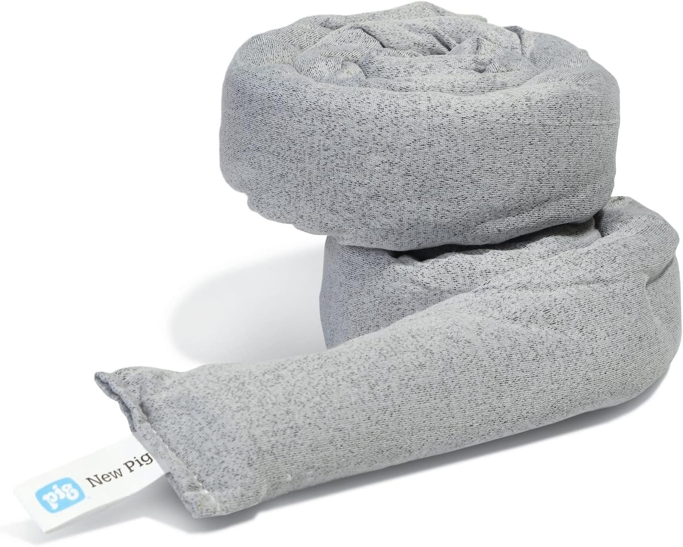 PIG Dryer-Safe Reusable Water Absorbent Sock - 2 Pack - 3" x 38" - Absorbs Up to 34 oz per Sock - Gray - PM50672